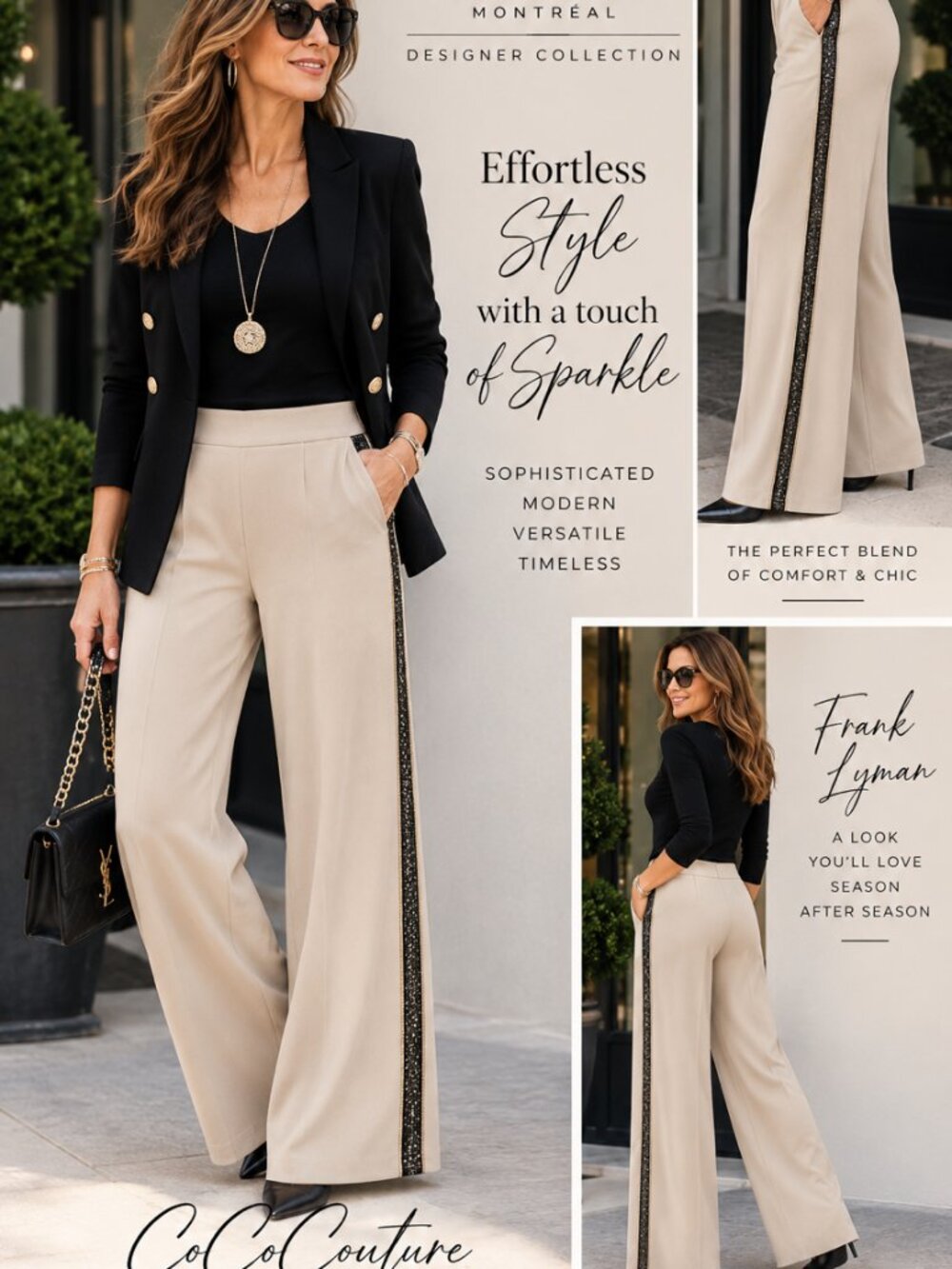 263061 Pearl Woven Pull On Pant with Pockets by FRANK LYMAN